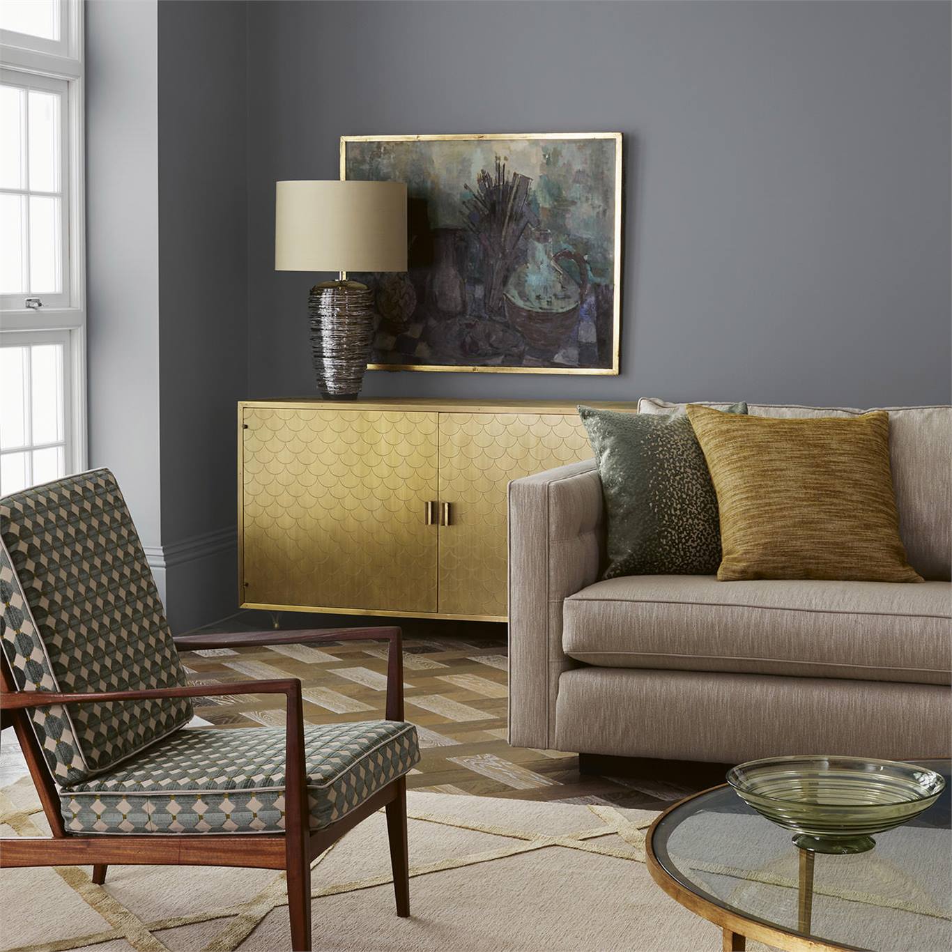 Краска Zoffany цвет Pewter Elite Emulsion 0,2 л