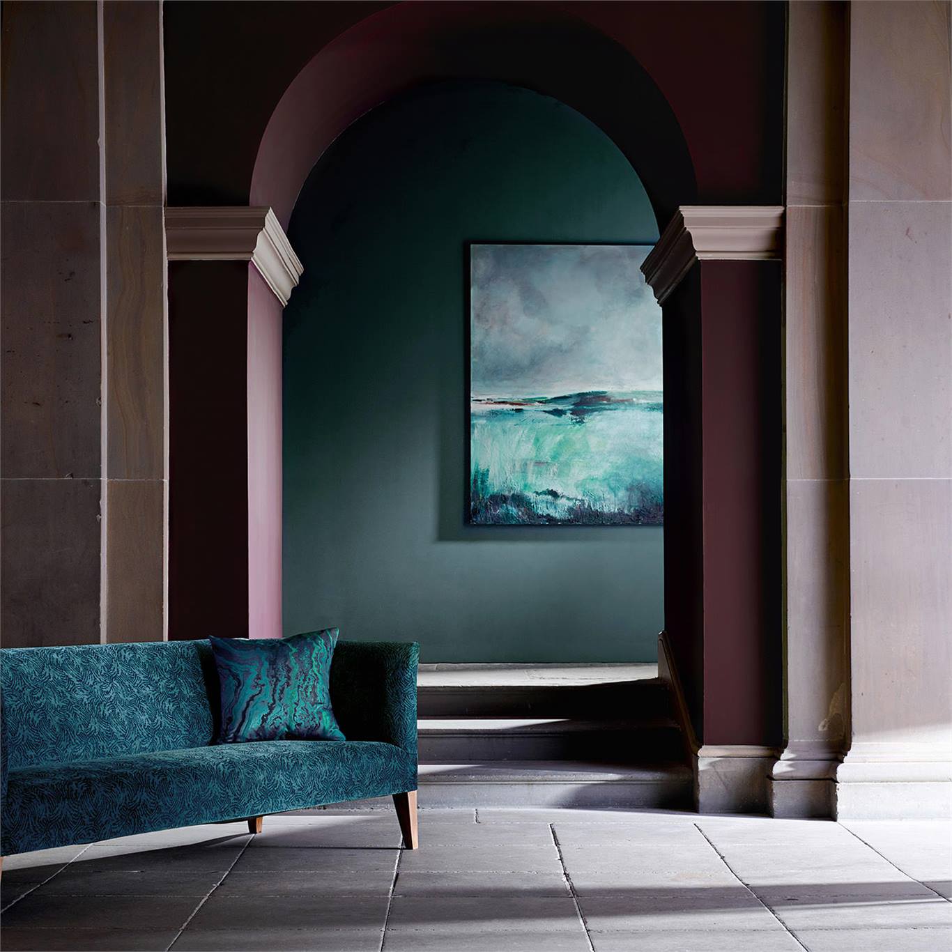 Краска Zoffany цвет Purple Tulip Elite Emulsion 0,2 л