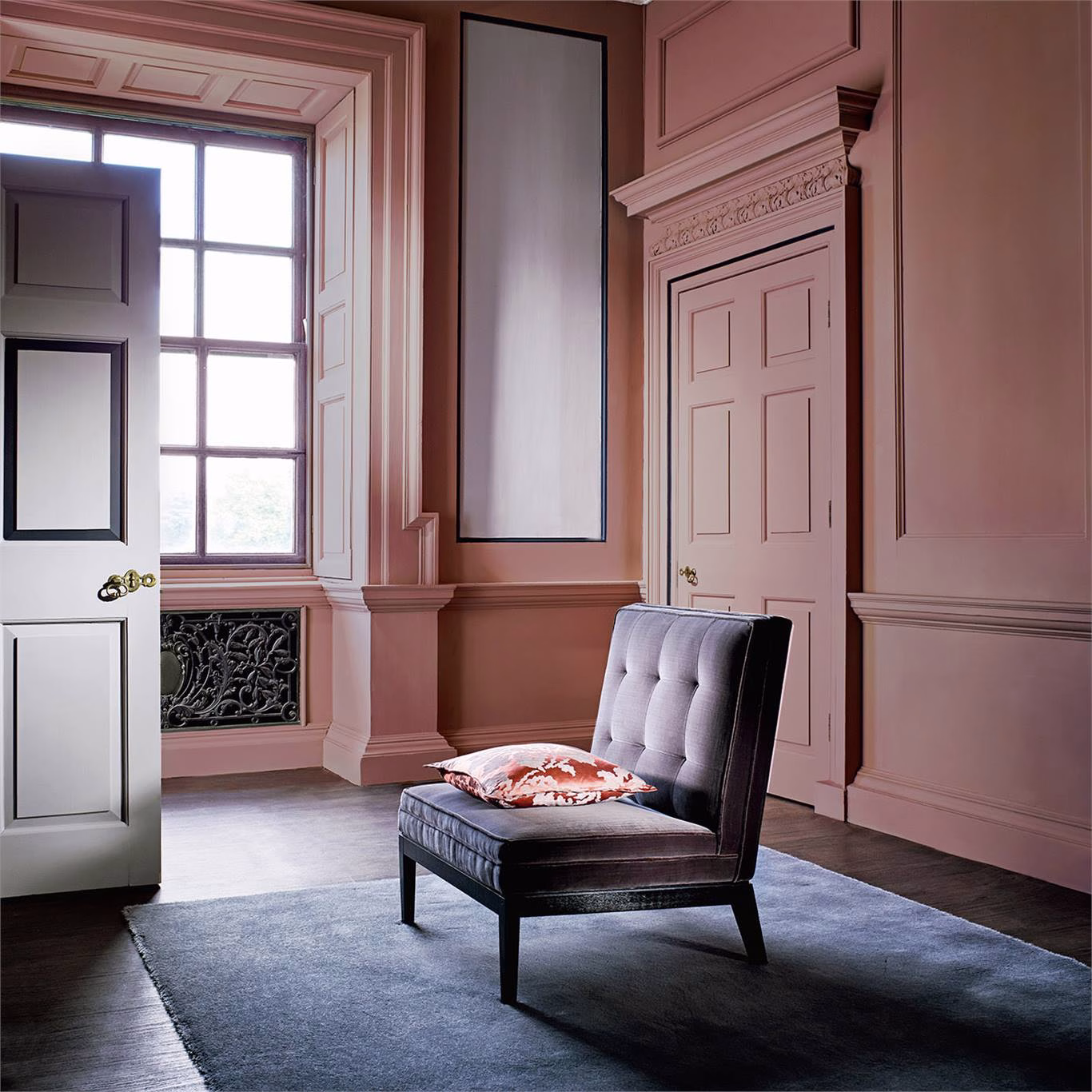 Краска Zoffany цвет Tuscan Pink Acrylic Eggshell 1 л