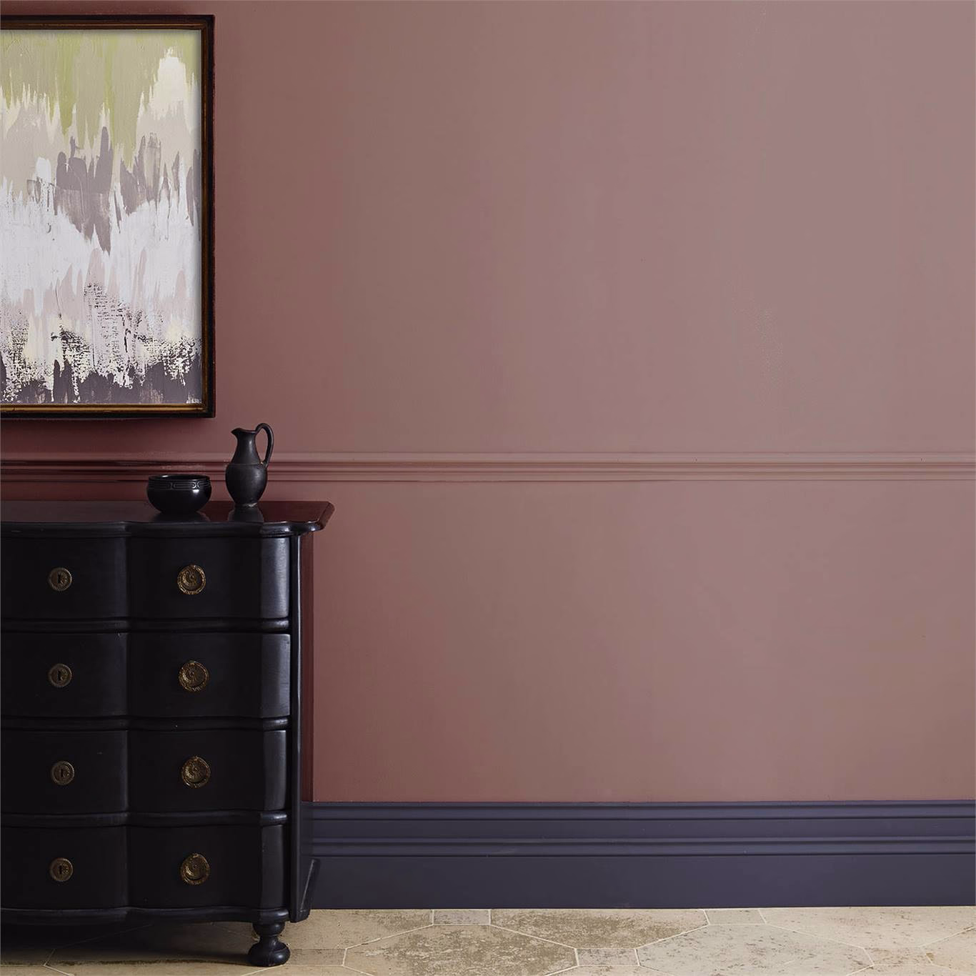 Краска Zoffany цвет Tuscan Pink Acrylic Eggshell 1 л