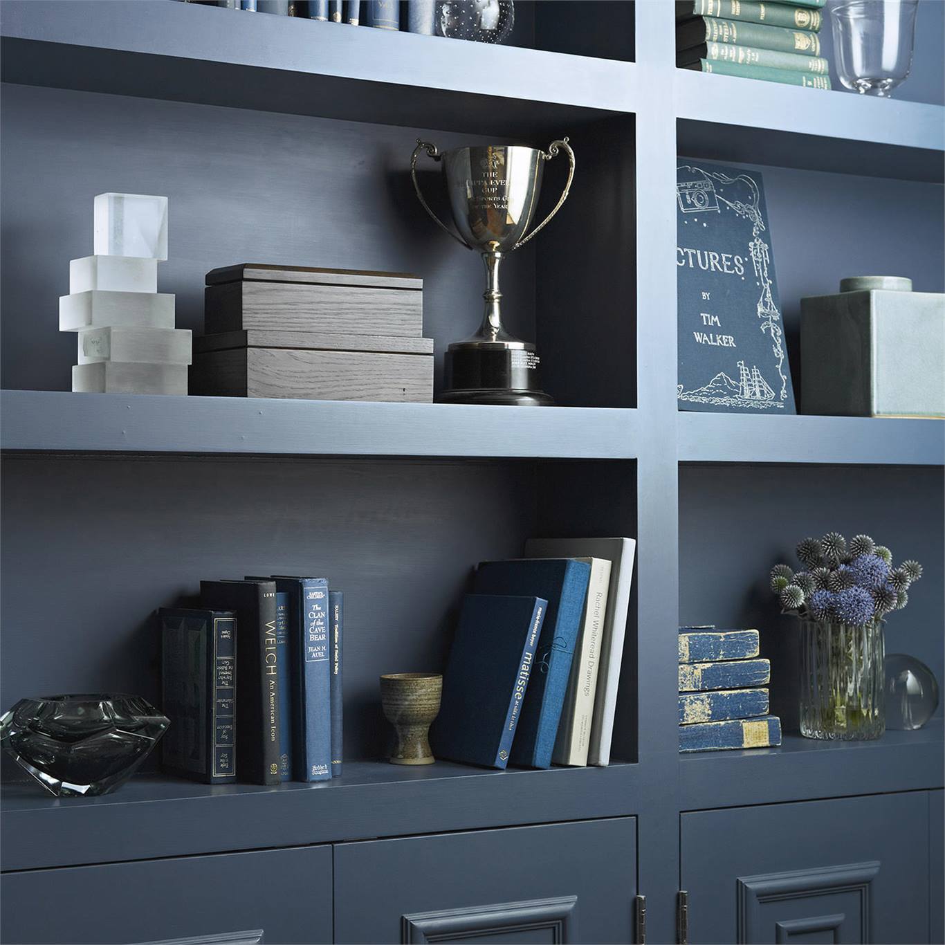 Краска Zoffany цвет Velvet Blue Elite Emulsion 0,2 л