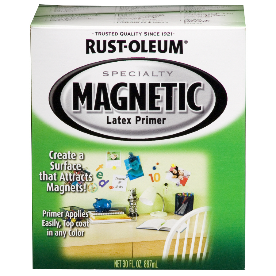 Грунт Rust-Oleum Magnetic Latex Primer для создания магнитирующей поверхности 247596