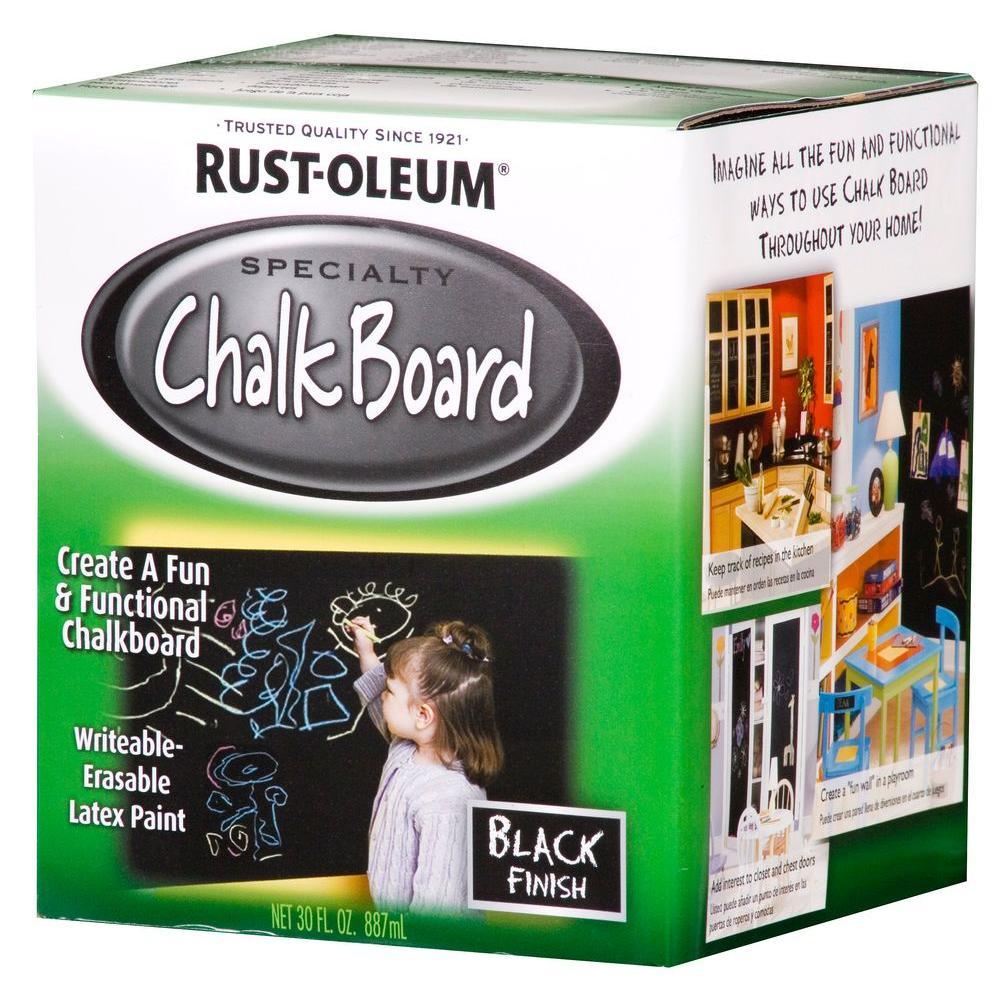 Краска с эффектом школьной доски Rust-Oleum Chalk Board Черная 206540 Краска с эффектом школьной доски Rust-Oleum Chalk Board Черная 206540