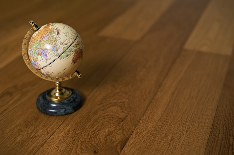 Паркетная доска Amber Wood Классика Дуб бесцветный масло натур 1860х189х14