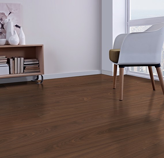 Паркетная доска Auswood Rock Walnut 1200×150×10 фото в интерьере