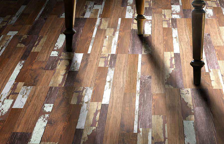 Пробковый пол клеевой Corkstyle Loft Ring 1235×305×6 фото в интерьере