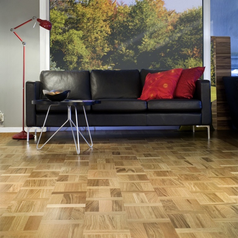 Паркетная доска Golvabia Lightwood Classic Дуб Датч Патен фото в интерьере