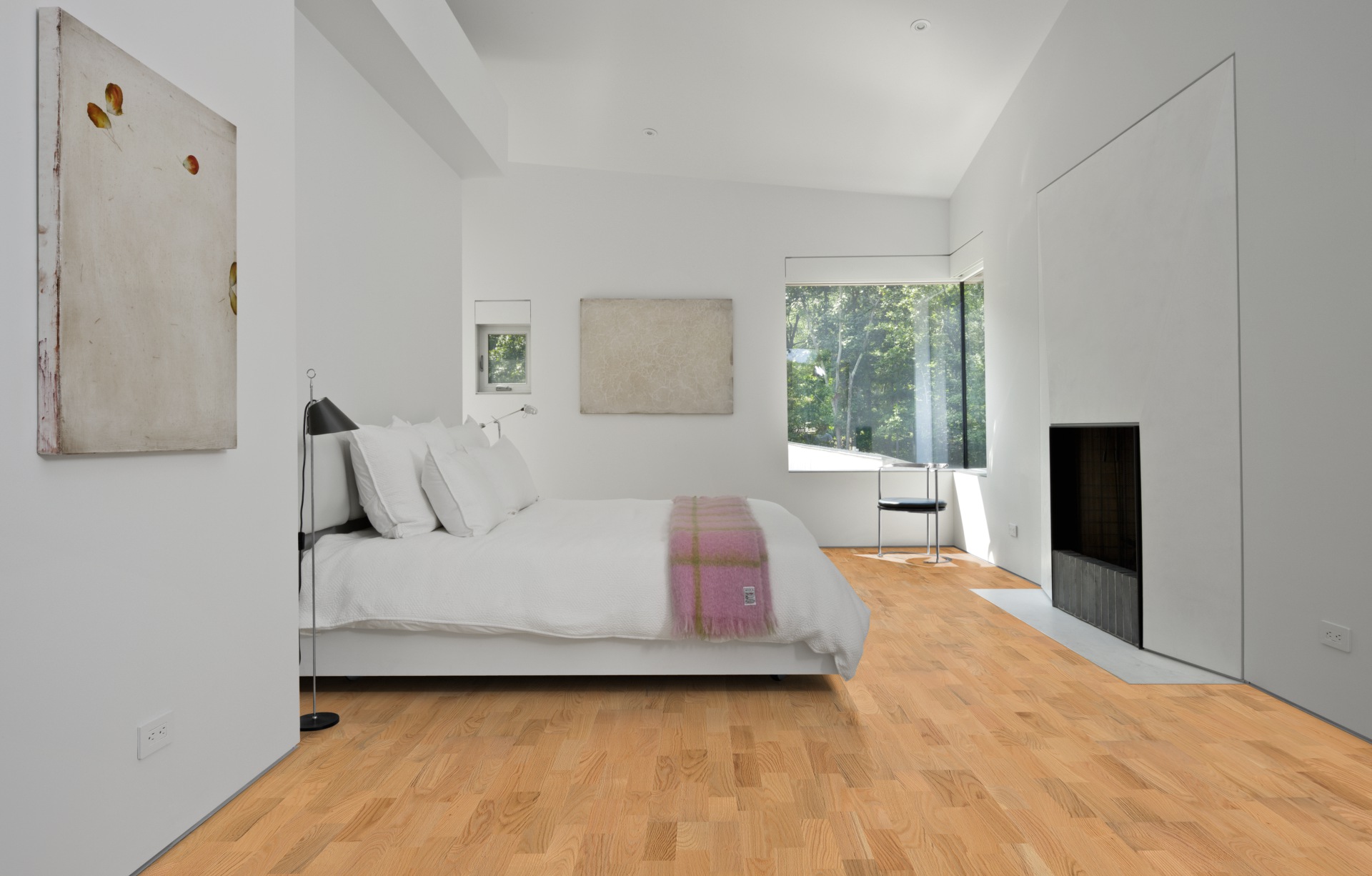 Паркетная доска Kahrs Трес Дуб красный Натур Nature 2423×200×13 фото в интерьере