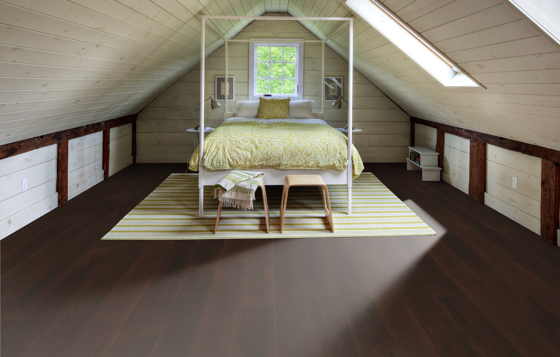 Паркетная доска Kahrs Трес Дуб Супай Supay 133NABEK5LUW240 Variation 2423×200×13 фото в интерьере