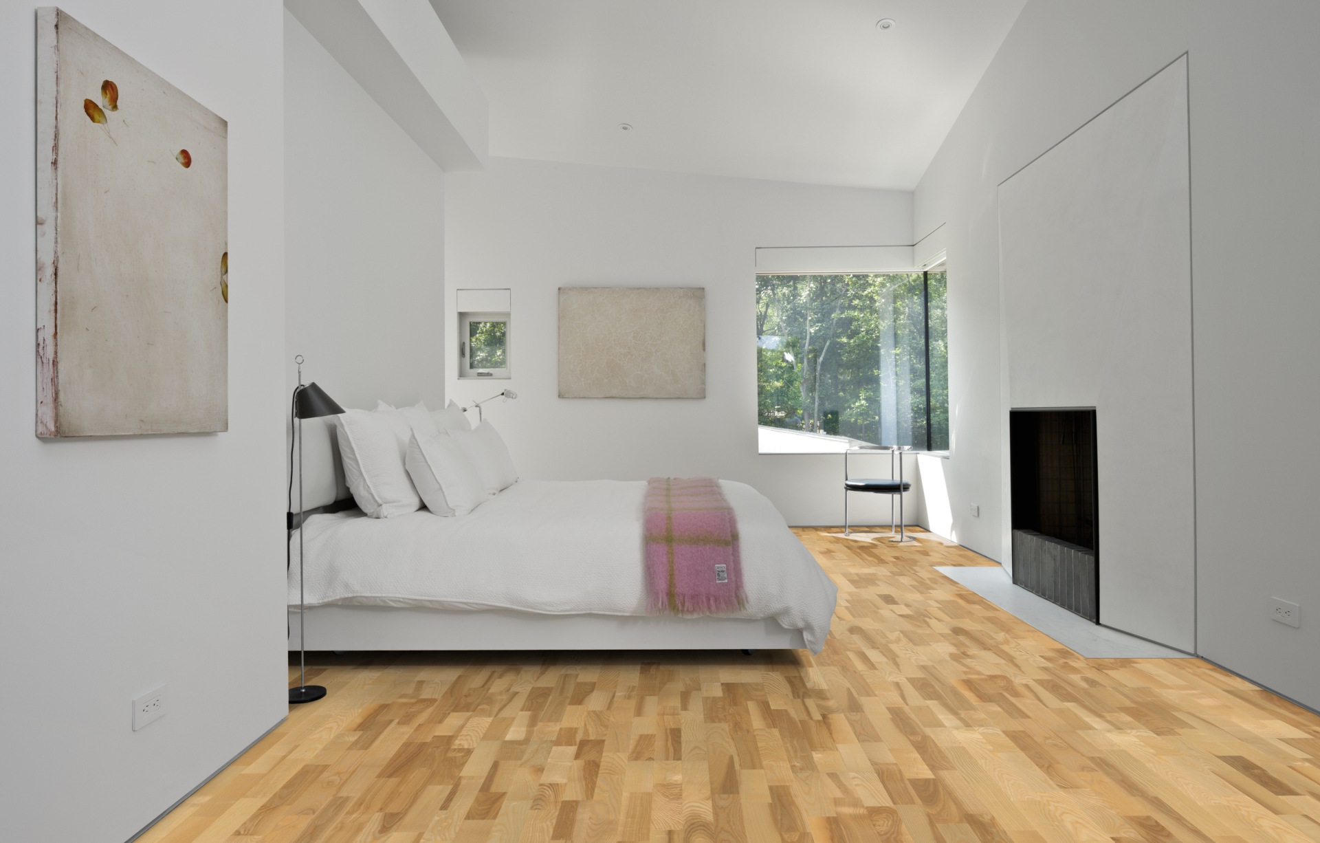 Паркетная доска Kahrs Трес Ясень Вайла Vaila 133NACAK50KW240 Variation 2423×200×13 фото в интерьере