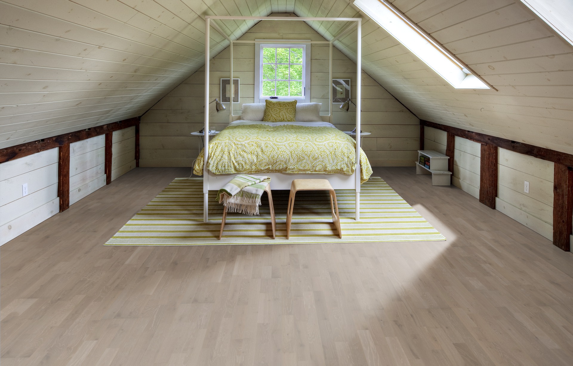 Паркетная доска Kahrs Гармония Дуб Сплав Alloy 153N0BEKD1KW240 Lively 2423×200×15 фото в интерьере