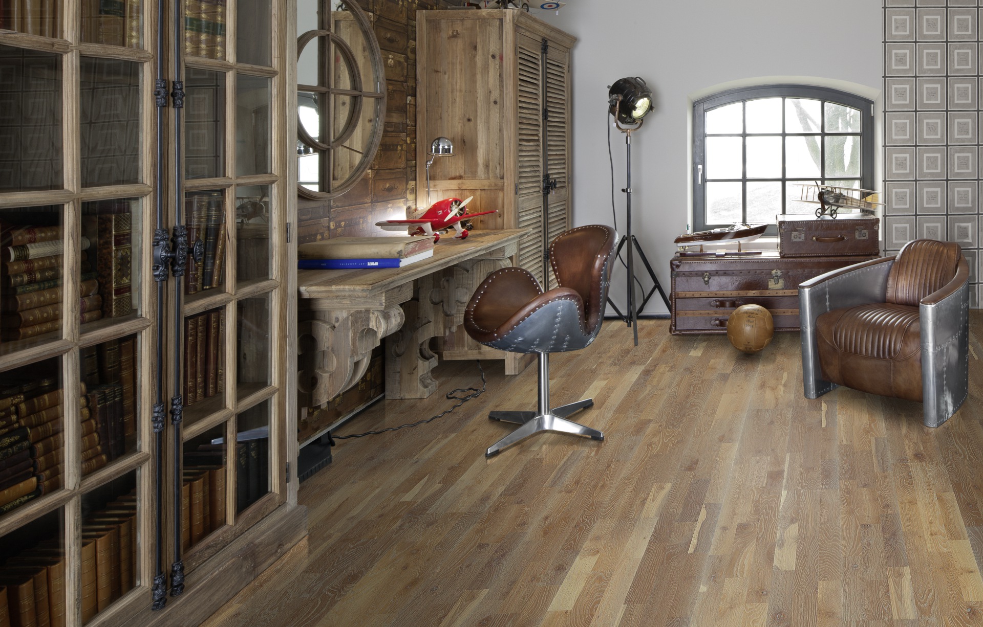 Паркетная доска Kahrs Гармония Дуб Камень Stone 153N6EEKFGKW240 Lively 2423×200×15 фото в интерьере