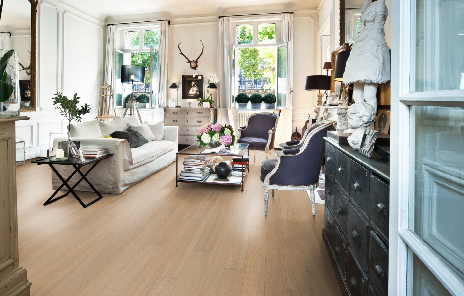 Паркетная доска Kahrs Ливинг Дуб Сахар Sugar 1225×118×7 фото в интерьере Паркетная доска Kahrs Ливинг Дуб Сахар Sugar 1225×118×7 фото в интерьере