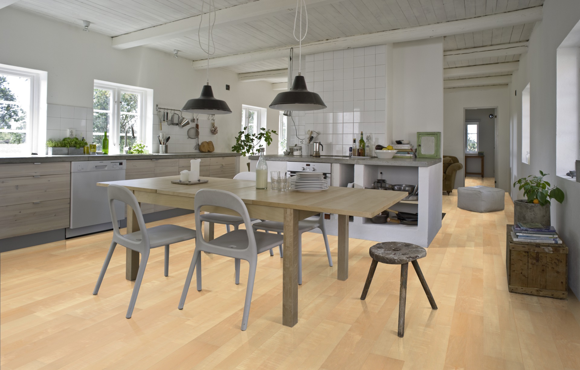 Паркетная доска Kahrs Лодж Дуб Бриз Breeze матовый лак 1225×193×7 фото в интерьере Паркетная доска Kahrs Лодж Дуб Бриз Breeze матовый лак 1225×193×7 фото в интерьере