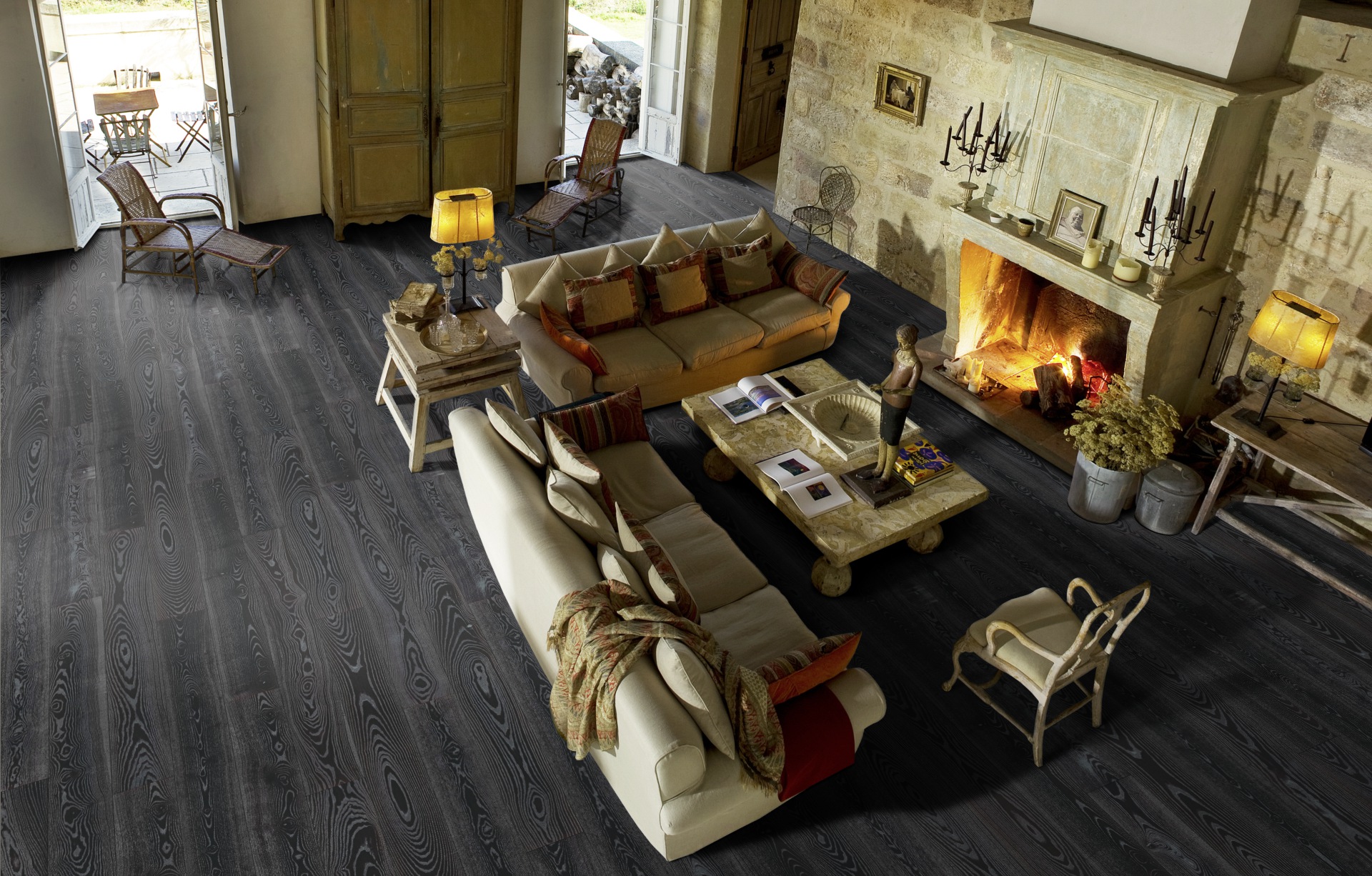 Паркетная доска Kahrs Ясень Черное серебро Black silver 2100×187×15 фото в интерьере Паркетная доска Kahrs Ясень Черное серебро Black silver 2100×187×15 фото в интерьере