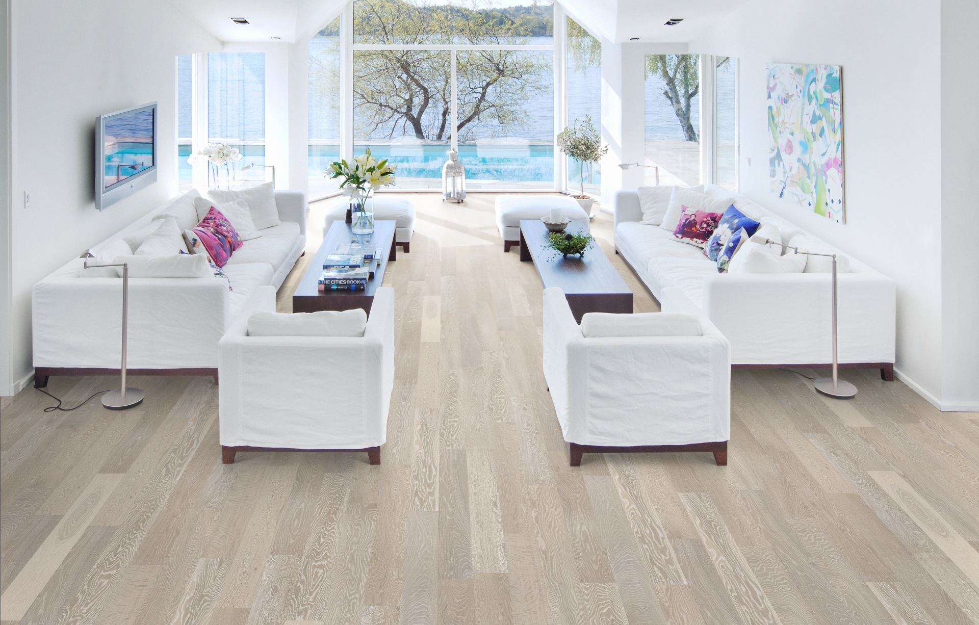 Паркетная доска Kahrs Юнити Дуб Арктика Arctic 1830×125×10 фото в интерьере Паркетная доска Kahrs Юнити Дуб Арктика Arctic 1830×125×10 фото в интерьере