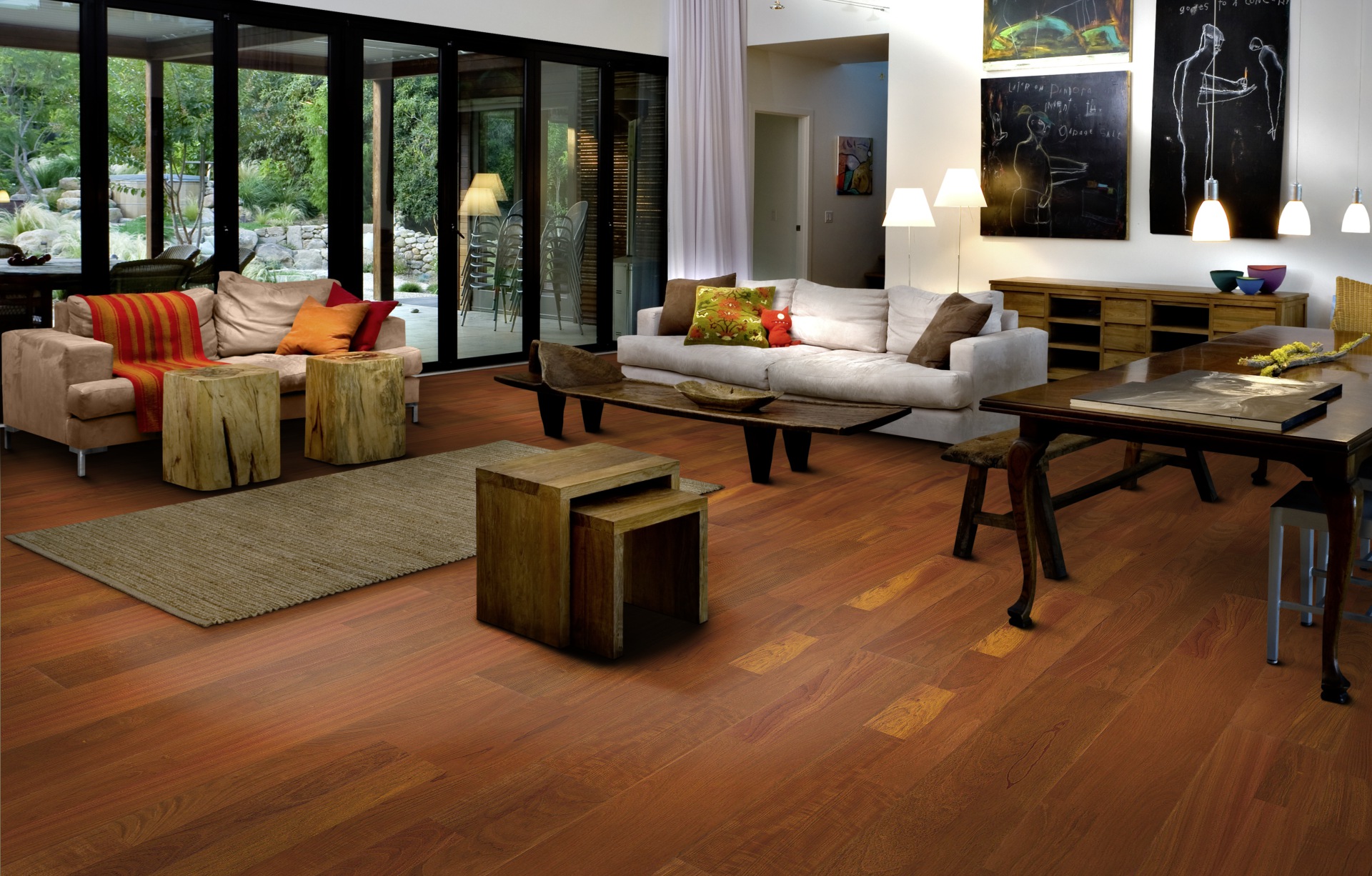 Паркетная доска Kahrs ятоба Бразилиа Brasilia 2423×200×15 фото в интерьере Паркетная доска Kahrs ятоба Бразилиа Brasilia 2423×200×15 фото в интерьере