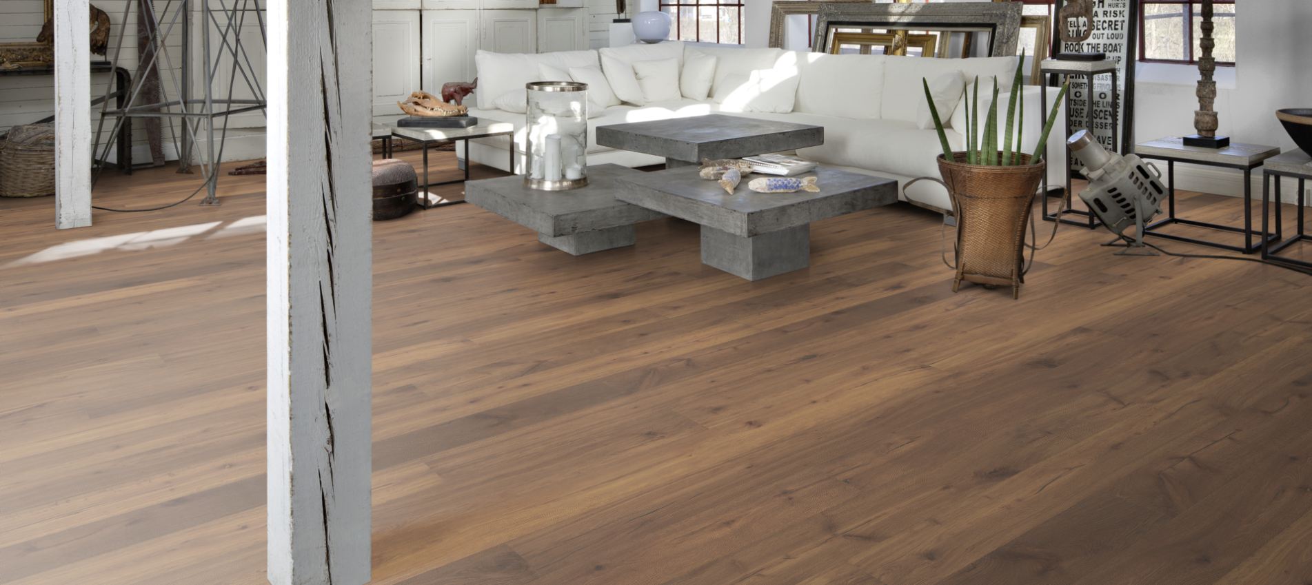 Паркетная доска Kahrs Променад дуб Омбра Ombra 151NDMEK13KW240 Dynamic 2420×187×15 фото в интерьере