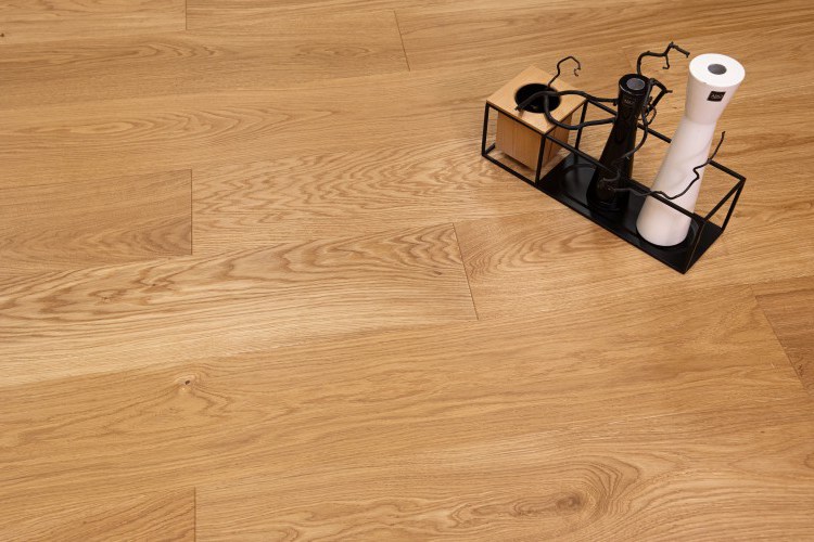 Однополосная паркетная доска Karelia Libra Дуб Story Elegant Brushed Matt 5G 1800×188×14