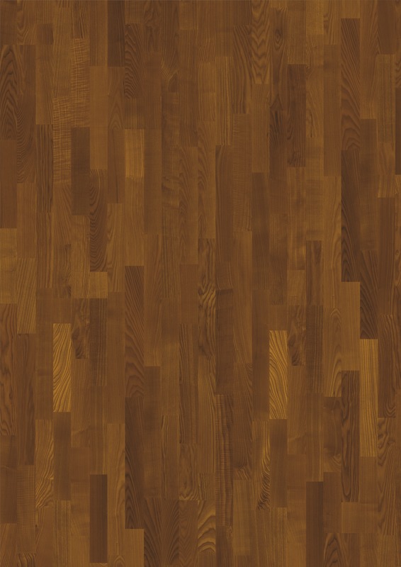 Трехполосная паркетная доска Karelia Earth Ясень Amber