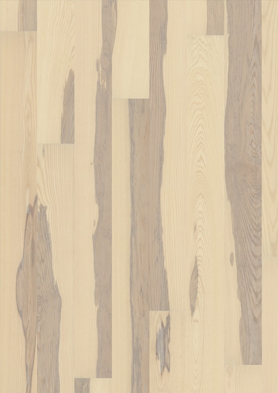 Однополосная паркетная доска Karelia Polar Ясень Country Arctic