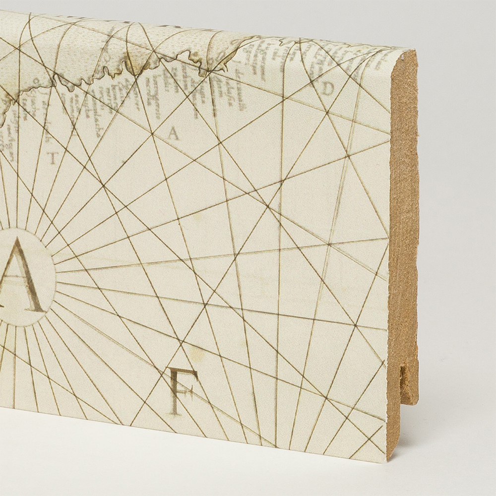 Плинтус МДФ ламинированный CorkStyle World 2500×80×15