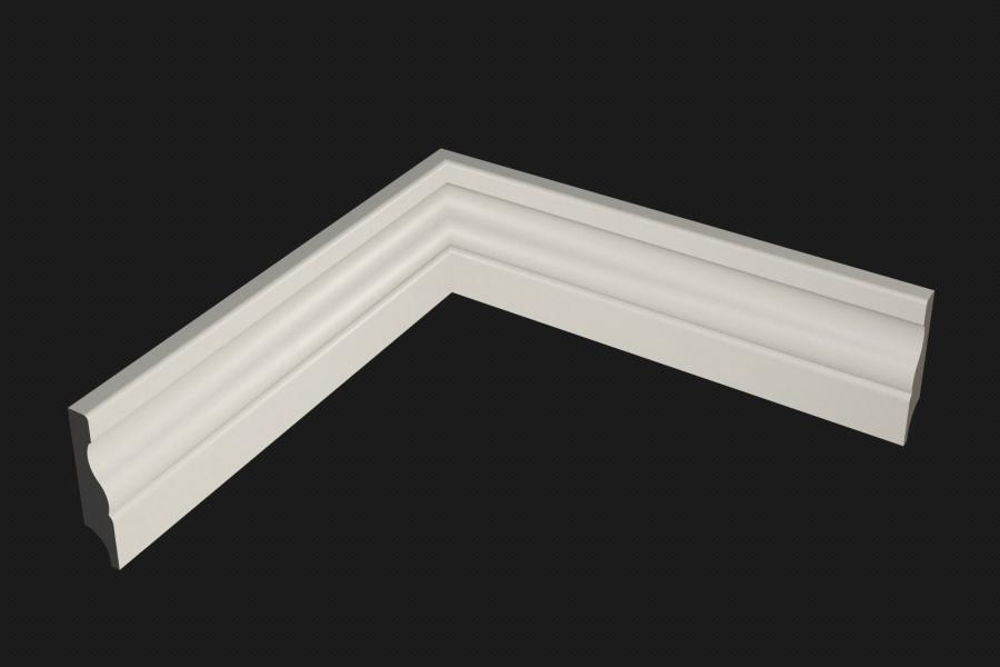 Плинтус МДФ под покраску Evrowood PN 020 2000×70×16 Плинтус МДФ под покраску Evrowood PN 020 2000×70×16