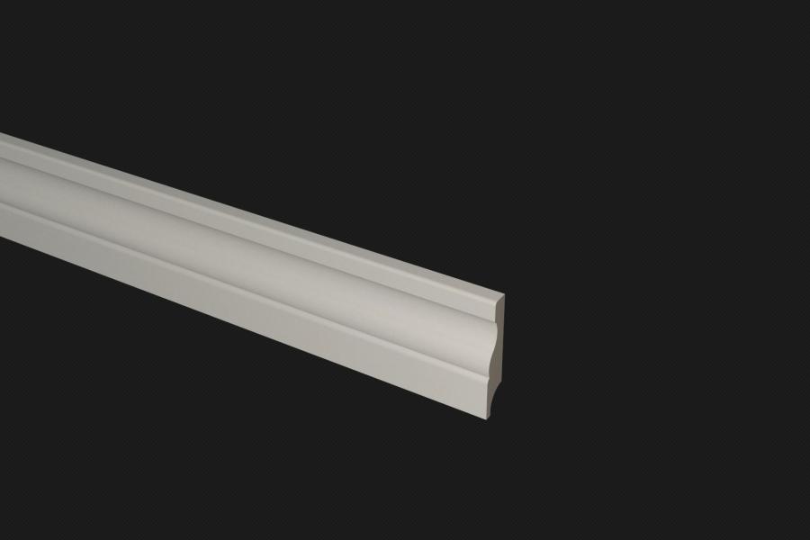 Плинтус МДФ под покраску Evrowood PN 020 2000×70×16 Плинтус МДФ под покраску Evrowood PN 020 2000×70×16