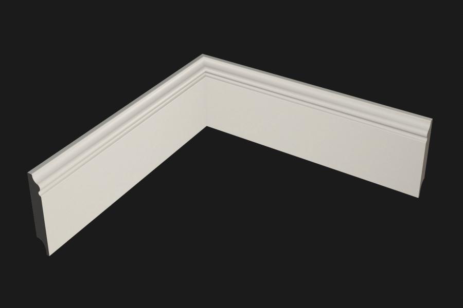 Плинтус МДФ под покраску Evrowood PN 040 2000×80×12