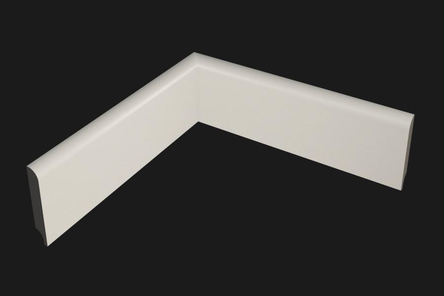 Плинтус МДФ под покраску Evrowood PN 050 2000×80×12