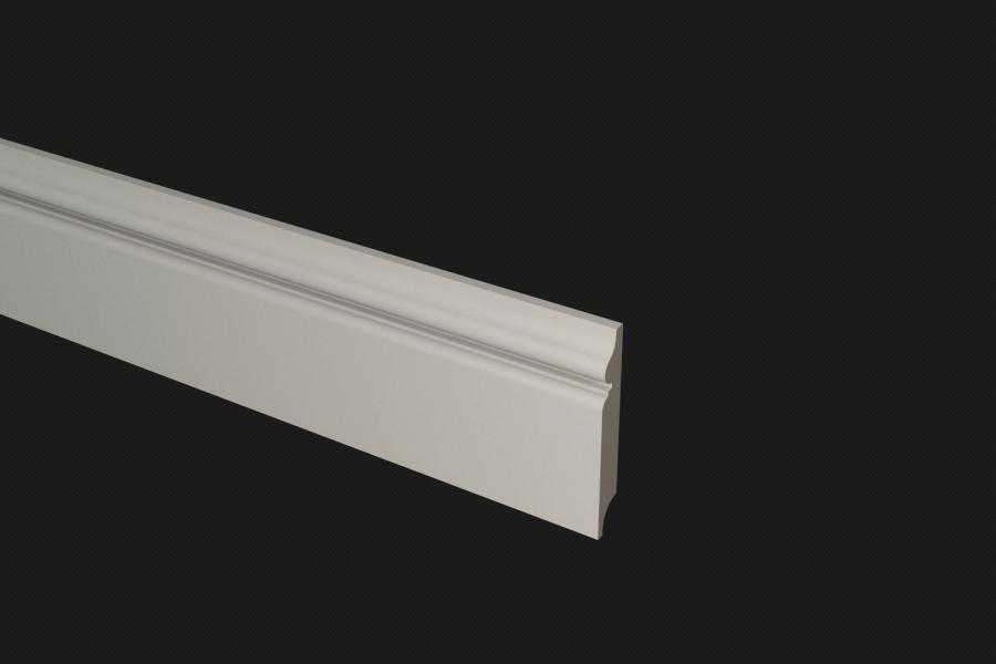 Плинтус МДФ под покраску Evrowood PN 100 2000×100×16 Плинтус МДФ под покраску Evrowood PN 100 2000×100×16