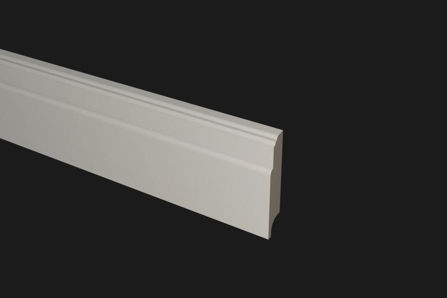 Плинтус МДФ под покраску Evrowood PN 110 2000×110×22