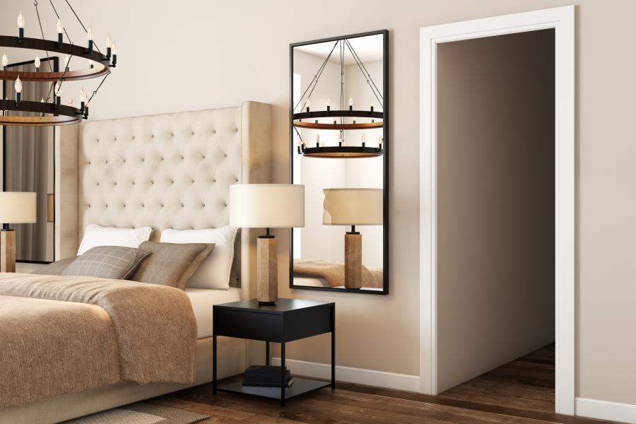 Плинтус МДФ под покраску Evrowood PN 120 2000×110×16 фото в интерьере