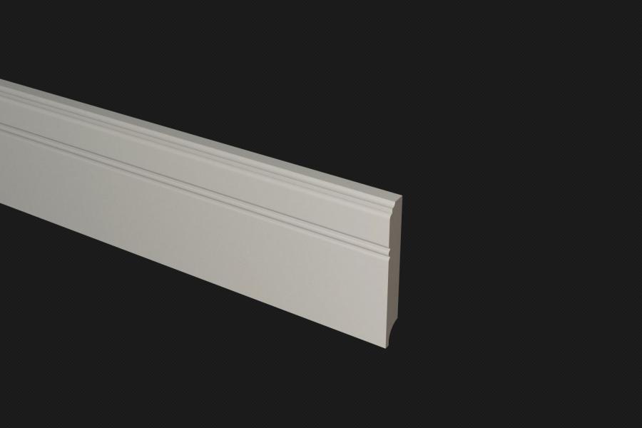 Плинтус МДФ под покраску Evrowood PN 120 2000×110×16