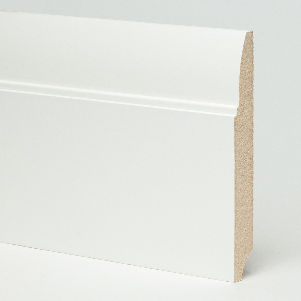 Плинтус МДФ под покраску Evrowood PN 130 2000×120×16