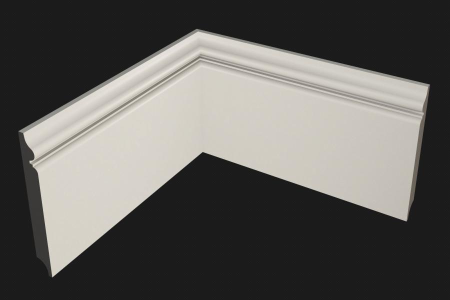 Плинтус МДФ под покраску Evrowood PN 170 2000×140×16