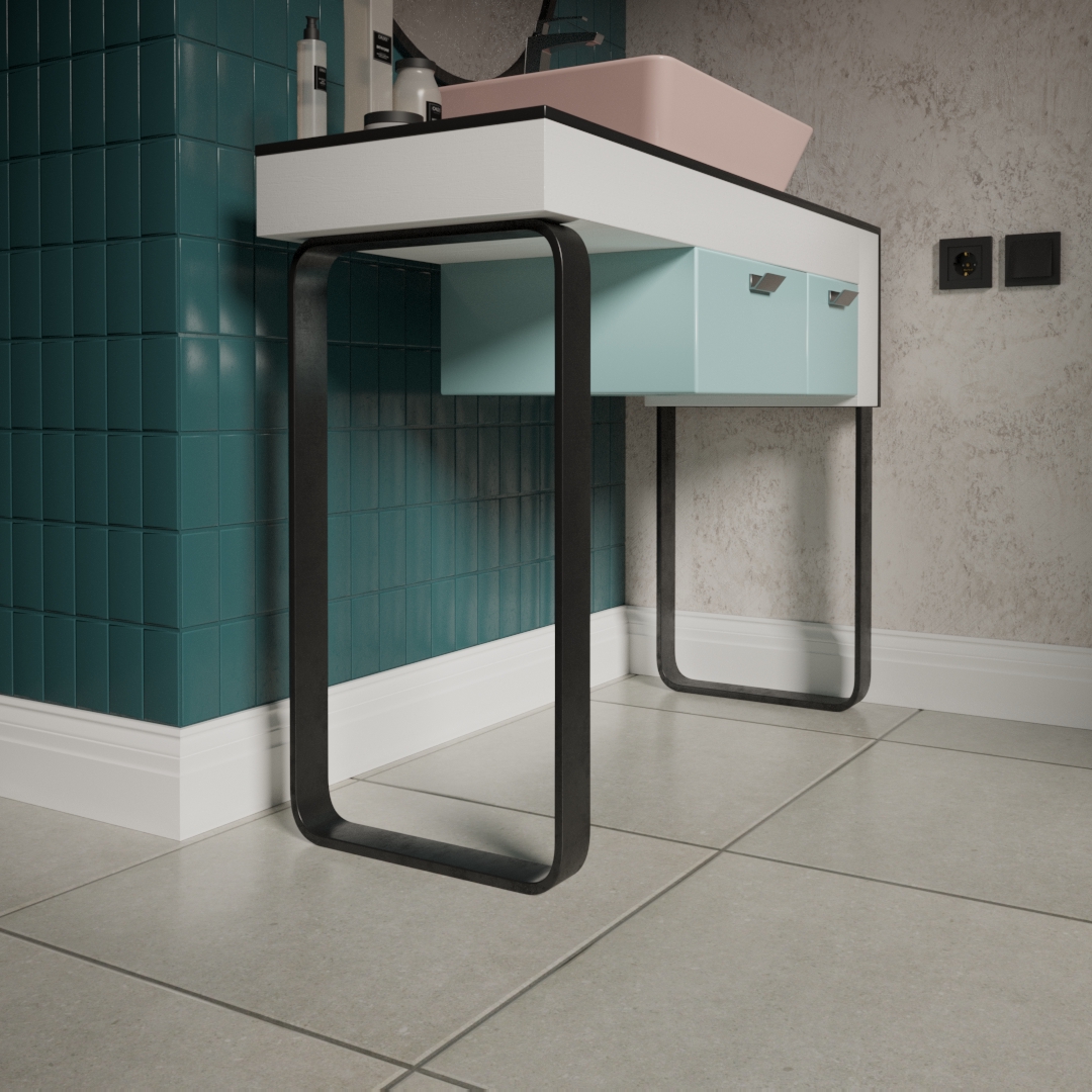 Плинтус МДФ под покраску Evrowood PN 090 2000×100×18 фото в интерьере