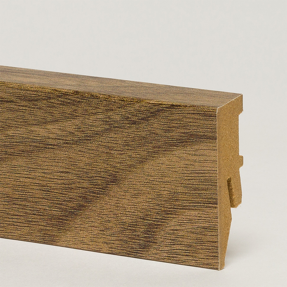 Плинтус МДФ ламинированный Kaindl Орех Вива 67372 2600×50×18