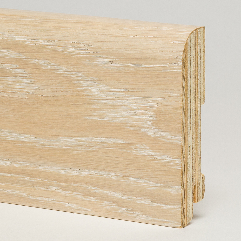 Плинтус деревянный Modern Decor Дуб Античный 2400×120×15