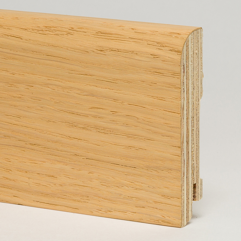 Плинтус деревянный Modern Decor Дуб Пастель 2400×120×15