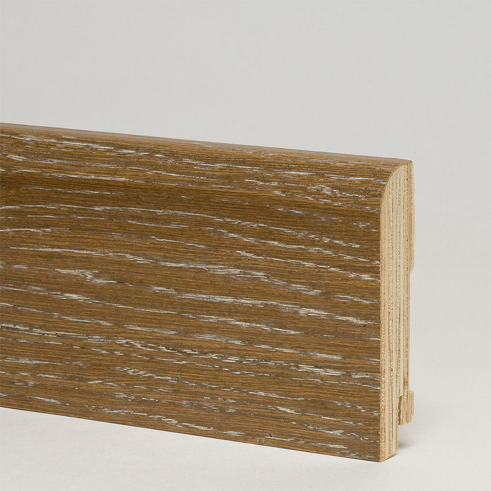 Плинтус деревянный Modern Decor Дуб Купер 2400×70×15