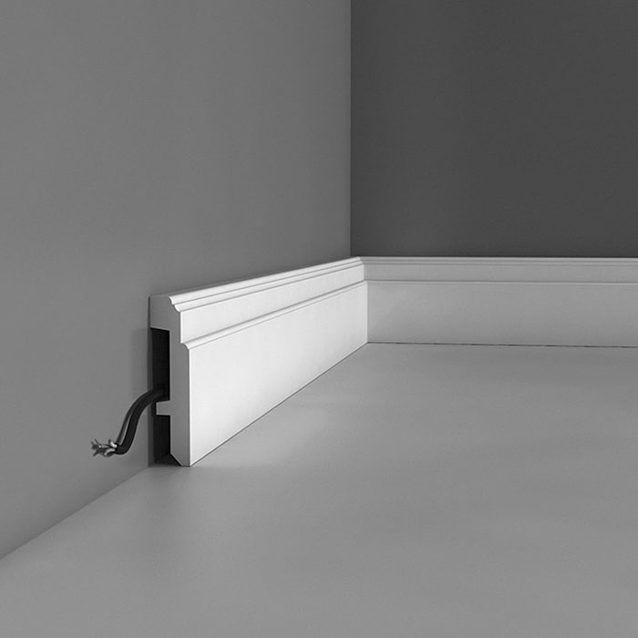 Плинтус под покраску Orac Decor Select SX155 2000×108×25