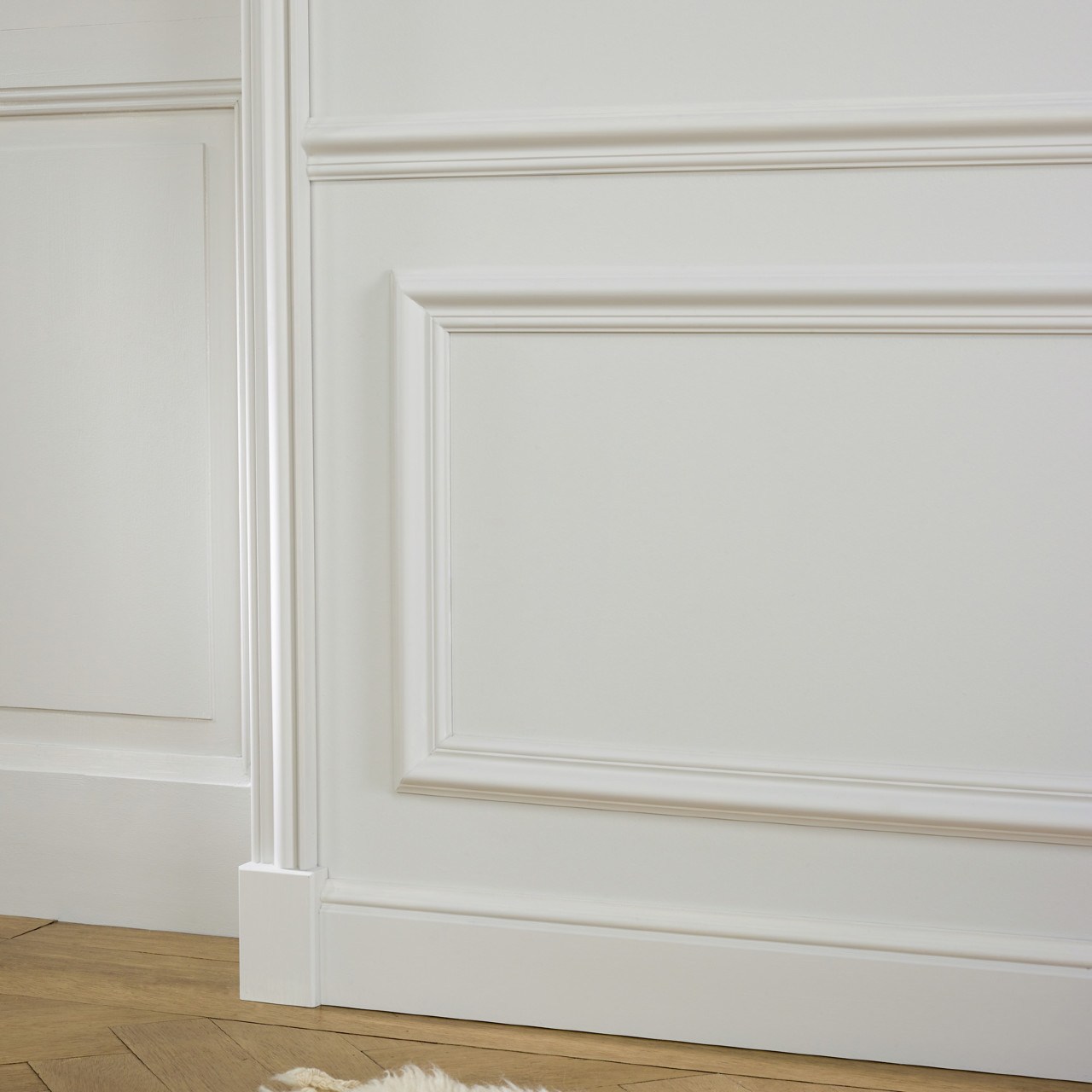 Плинтус под покраску Orac Decor Select SX173 2000×100×16 фото в интерьере