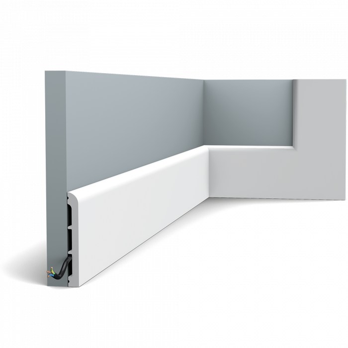 Плинтус под покраску Orac Decor Select SX184 2000×110×13