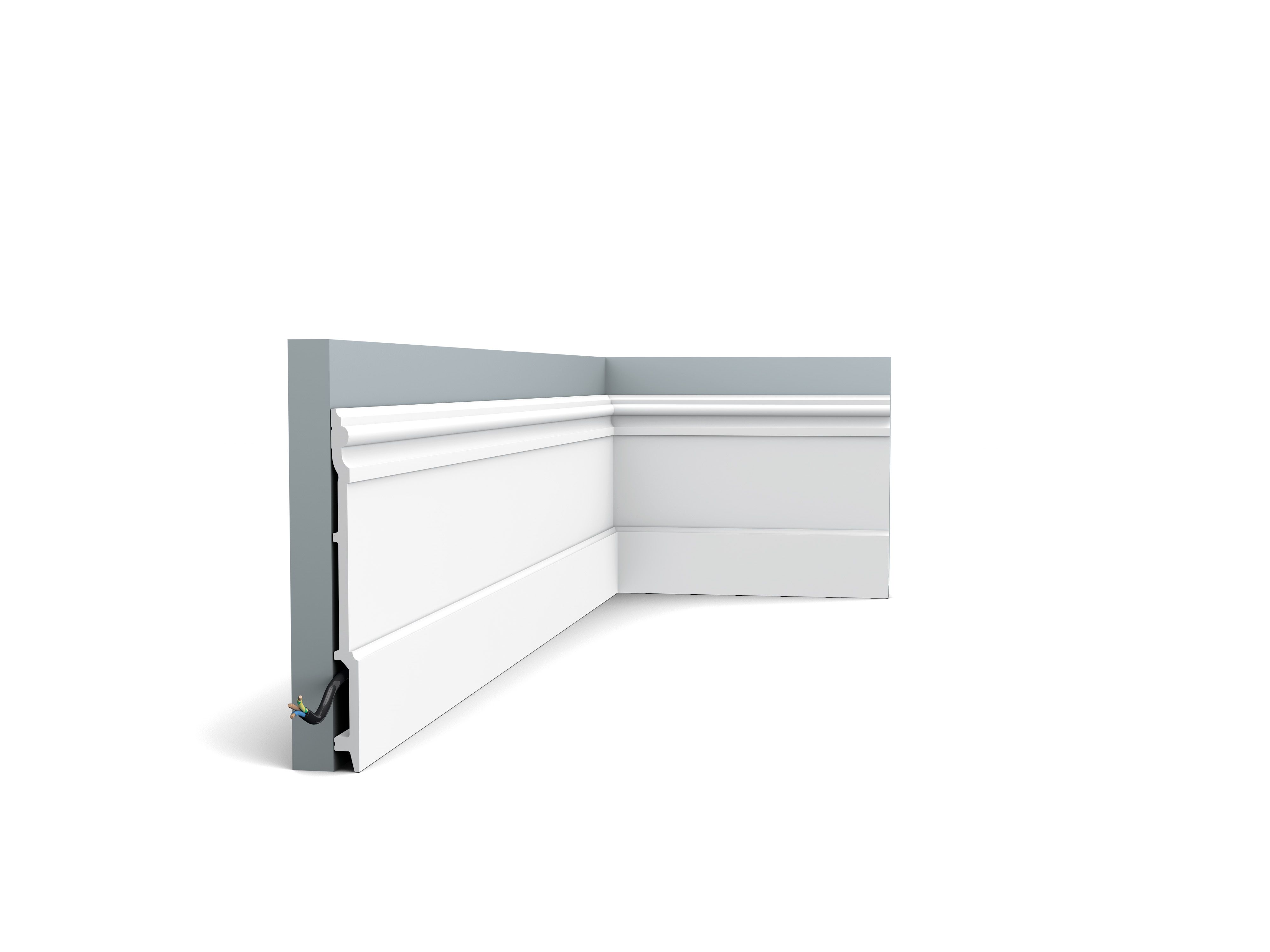 Плинтус под покраску Orac Decor New Classic SX191 2000×210×21 Плинтус под покраску Orac Decor New Classic SX191 2000×210×21