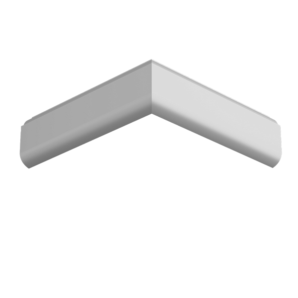 Финишный молдинг ЛДФ под покраску Ultrawood Trim 004 i 2000×37×14