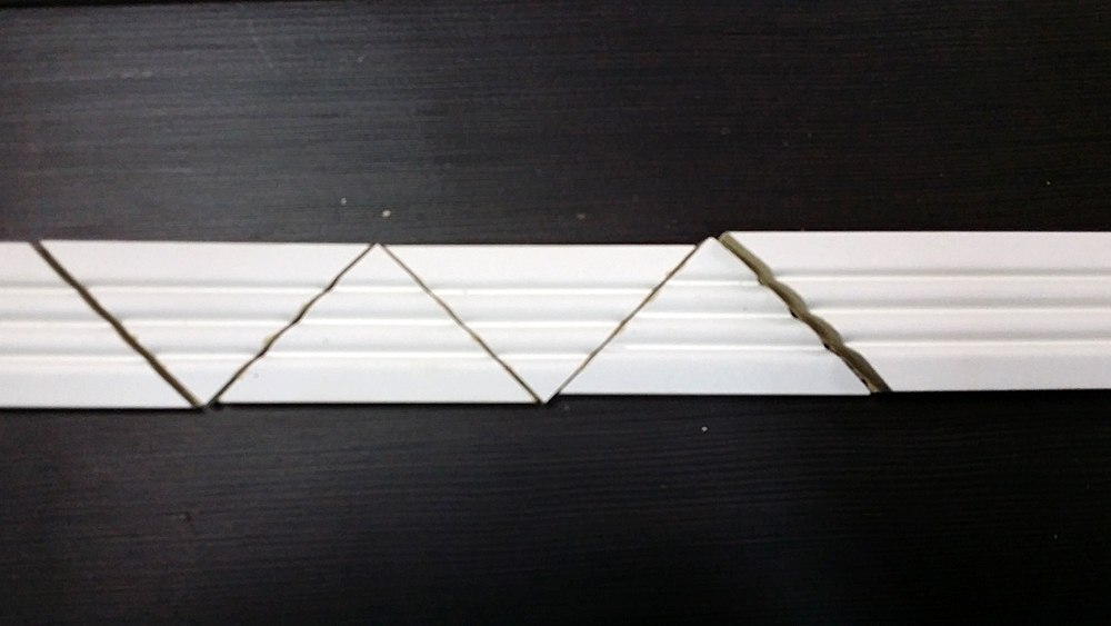 Молдинг ЛДФ под покраску Ultrawood U 011 2200×31×9