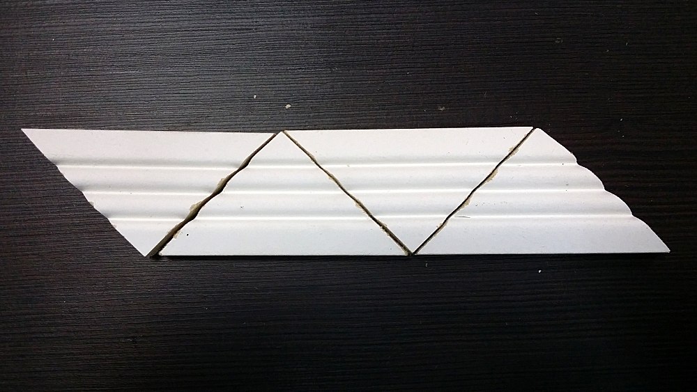 Молдинг ЛДФ под покраску Ultrawood U 011 2200×31×9