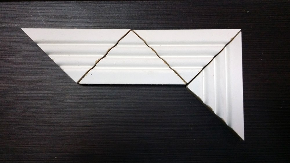 Молдинг ЛДФ под покраску Ultrawood U 011 2200×31×9