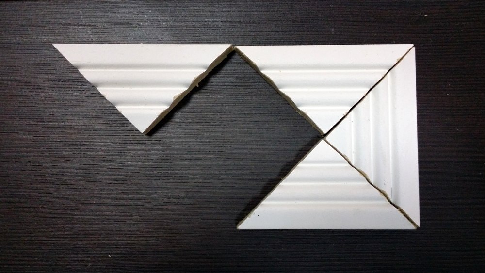 Молдинг ЛДФ под покраску Ultrawood U 011 2200×31×9